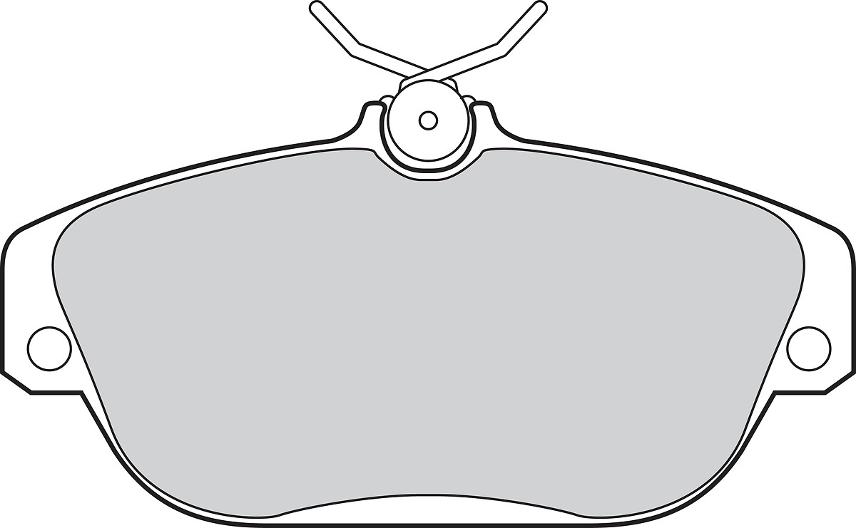 Jeu de 4 plaquettes de frein VALEO ref. 302852